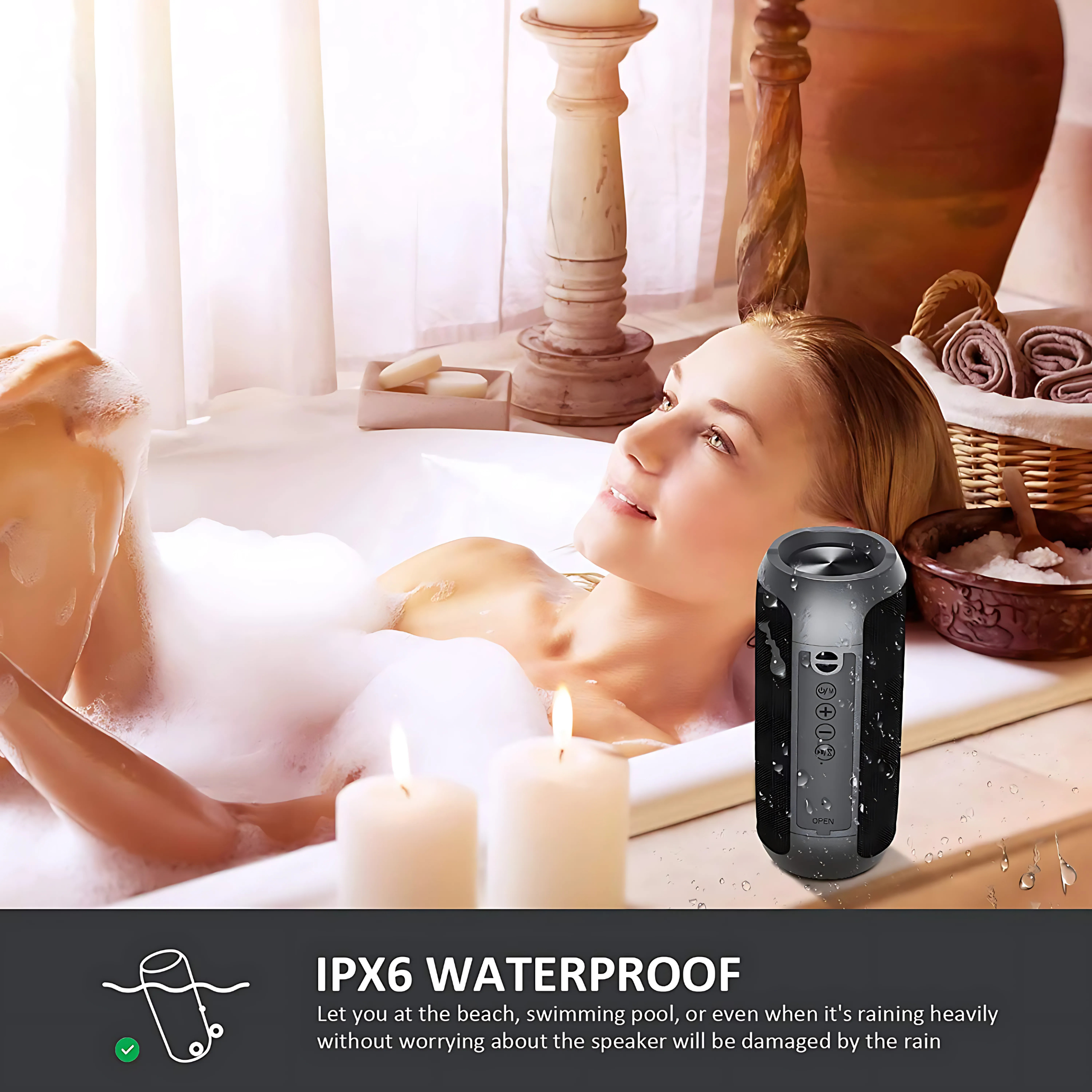 Manike YX008 Bluetooth-Lautsprecher Manike YX008 Bluetooth-Lautsprecher